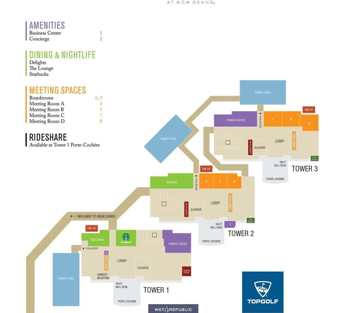 Signature 2Br3Ba Balcony Combo Units 29-602 And 04 Las Vegas
